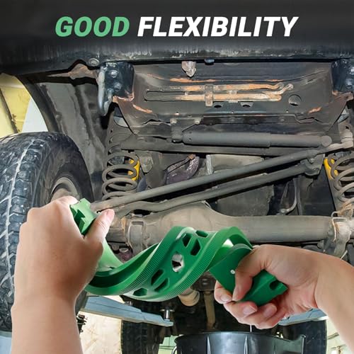 AICARS Shock Absorber Spring Rubber: Coil Spring Booster Cushion Car Bumper Buffer Power Cushion Green B+ Type- Pack of 2 by AICARS - Image 5