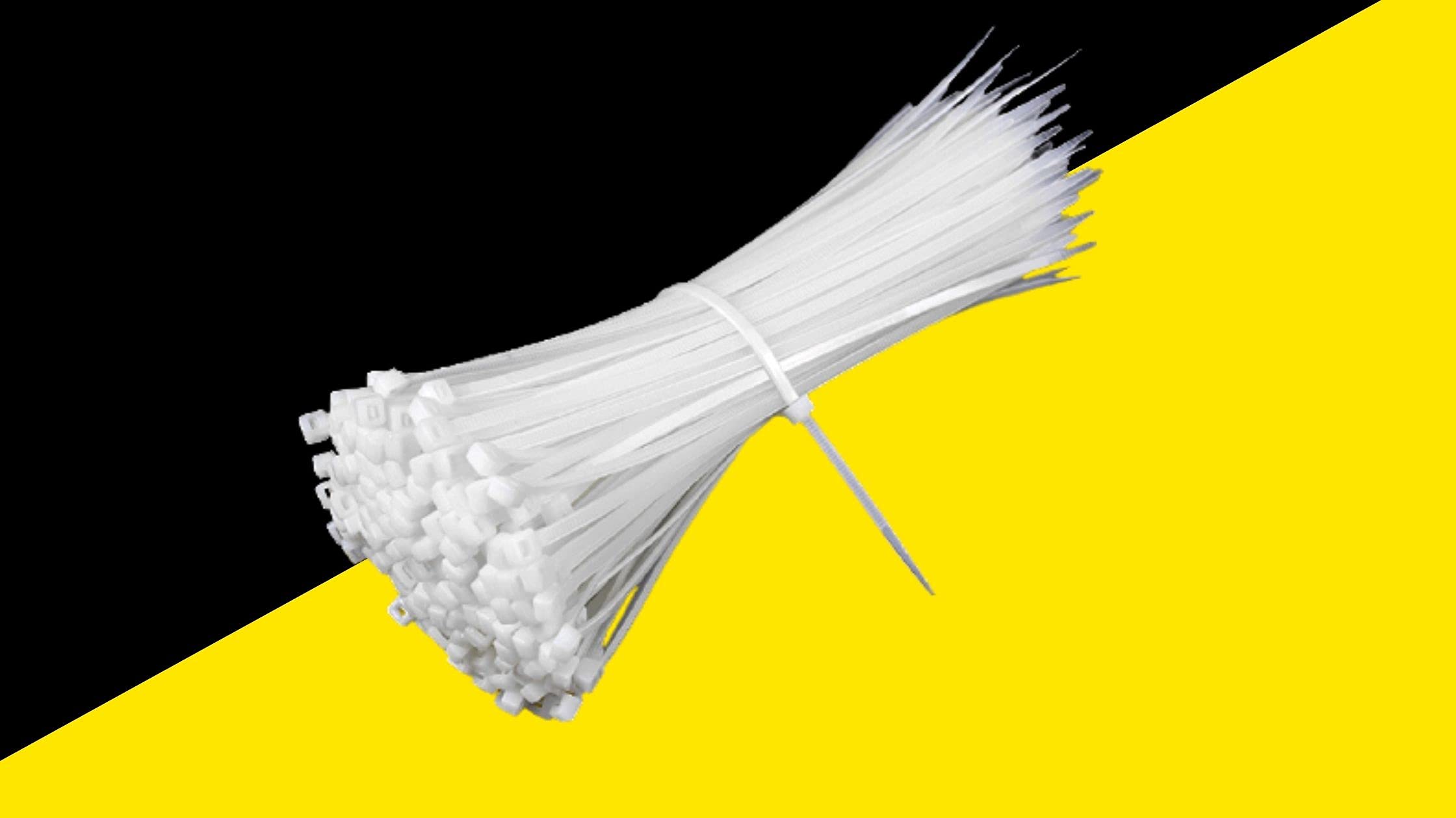 MANIFOLD ELECTRIC INDIA Teeth Grip Nylon Self Locking Cable Ties or wire tag/wire tie Heavy Duty Strong Zip Wire Fastener Organizer Tie (White) (300, 200 X 3.6 mm) (B09BL7T4ML) Amazon Price History, Amazon Price Tracker