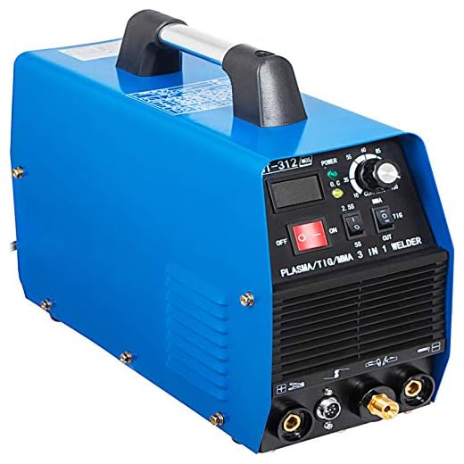 Mophorn TIG/MMA Plasma Cutter CT312 3 in 1 Combo Welding Machine Tig Welder 120A Arc Welder 120A Plasma Cutter 30A Plasma Cutting Machine Dual Voltage 110 220V