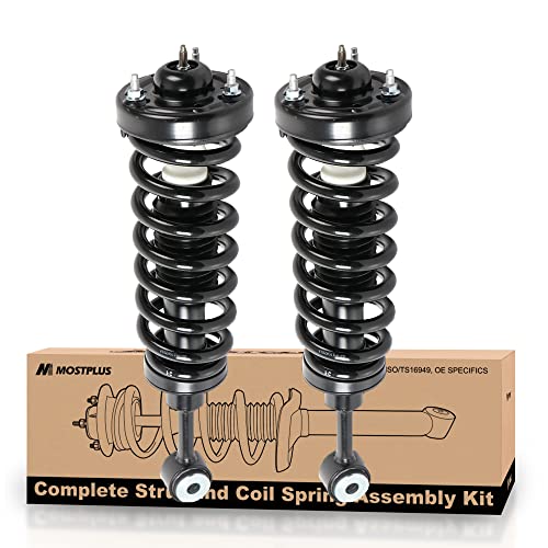 MOSTPLUS Front Left Right Pair Complete Strut Assemblies 171361 4x4 ONLY Compatible for 2004-2008 Ford F-150/2006-2008 Lincoln Mark LT 5.4L
