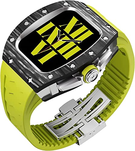 Bracelet caoutchouc fluoré Apple Watch pour sport et bureau