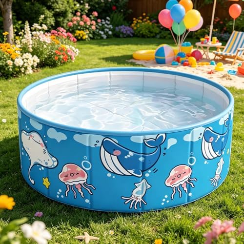 Piscine pliable portable pour petits espaces et salles de bain