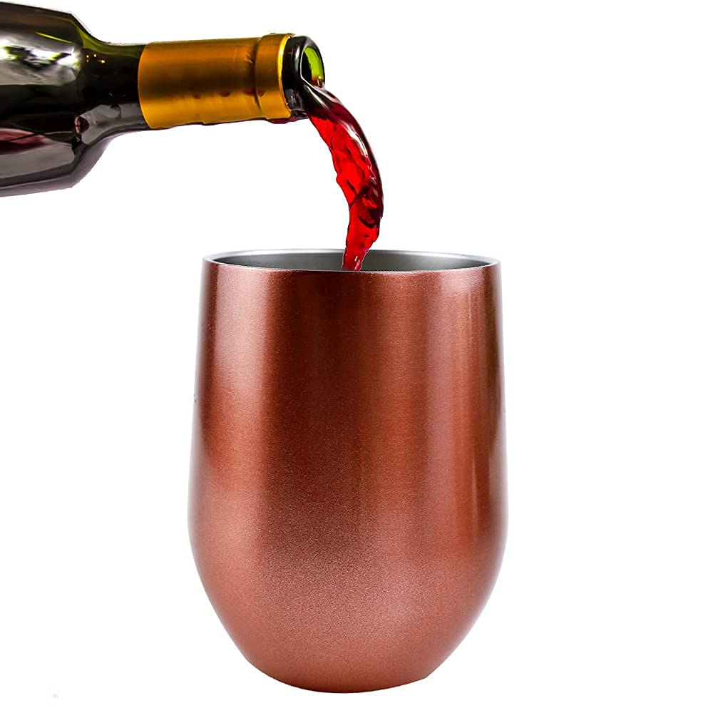 FUBESK Bicchiere Termico In Acciaio Inox 304 Con Coperchio – Da 200 Ml A 1100 Ml – Per Acqua, Caffè, Latte, Birra, Campeggio E Viaggi - 2