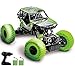 Produktbild heyesupio Wasserdichter RC Truck 4x4 Offroad ferngesteuertes Auto für Jungen Crawler RC Cars für Kinder Mädchen,Grün