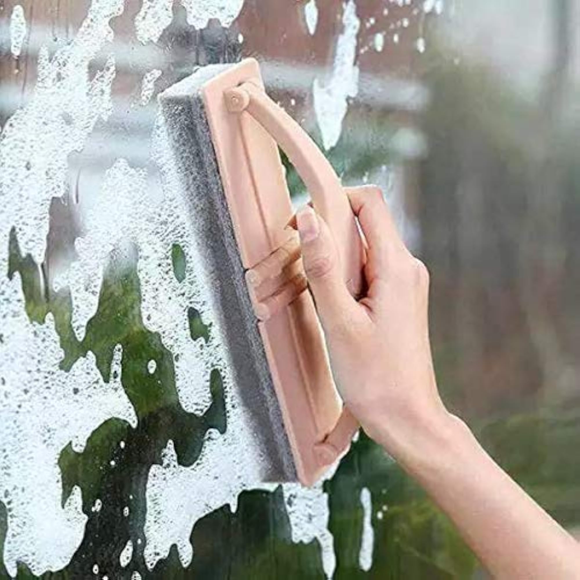Folding Multi-Purpose Cleaning Brush, Multicolor
