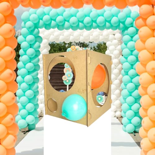 Medidor de Balão Com 8 Tamanhos Diferentes Em Mdf Para Festas e Ocasiões Especiais