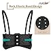 SUOSDEY Women Underbust Corset Belt Elastic Faux Leather Steampunk Renaissance Goth Corset Vest with Straps