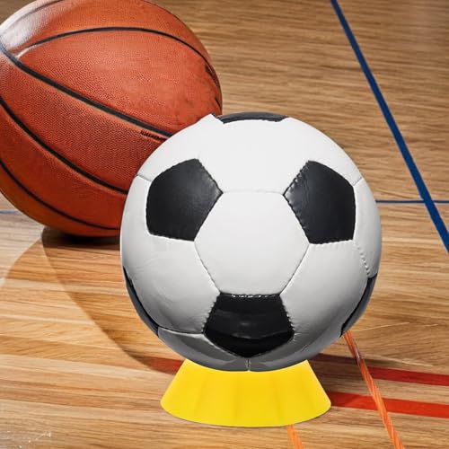 Support pour boule de bowling stable avec base ronde en PE de 12.5 cm