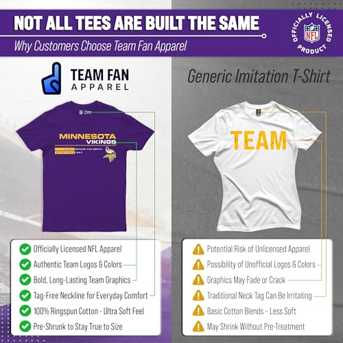 Camiseta NFL de algodón transpirable cómoda sin etiqueta Speed Stat Sheet talla S 2