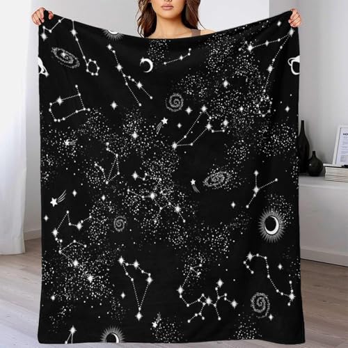 Couverture polaire StarryNight 150x200cm en microfibre 3D