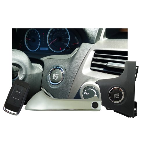 Easygo Am-Acc-Chrome Smart Key Remote Start And Alarm System With Chrome Driver's Door Handle For Honda Accord #TOP1