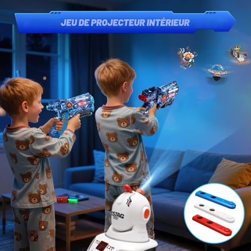 Laser VATOS rechargeable avec projecteur LED et affichage numérique des points - 3