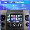Car Radio Stereo CD DVD Apple CarPlay Andriod Auto Navi for Ford F150/F250/F350 2004-2014 /Mustang Edge Explorer Expedition 2007-2010/Mercury Mountaineer Milan/Lincoln Navigator with Backup Camera