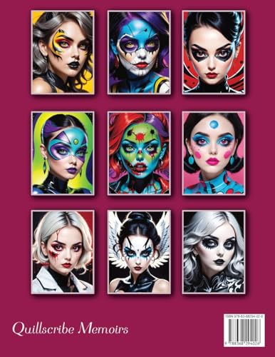 Pop Art Makeup: Beginner's Guide to Easy and Professional Face Painting - Creative Artistic Designs and Fun Colors for Any Party for Women and Teens image 4