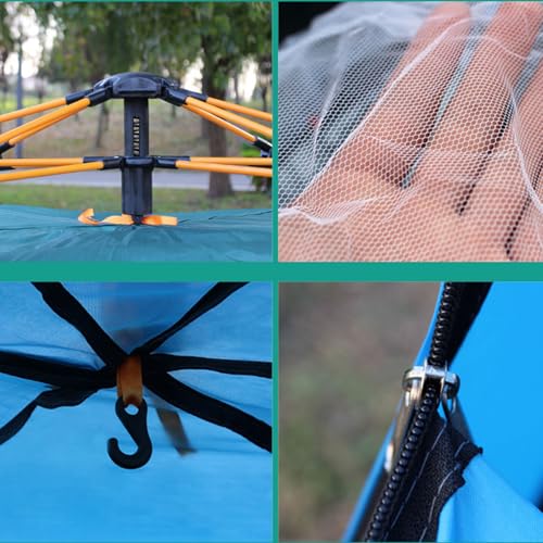 Carpa Pop-Up para 3-4 Personas, Ligera y Portátil miniatura 3