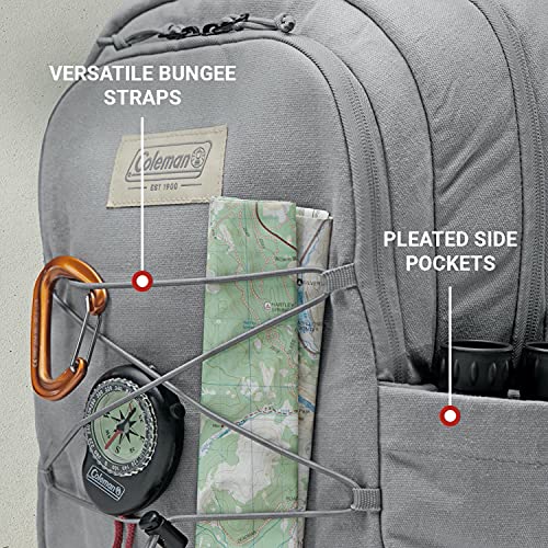 Coleman Backroads 30-Can Soft Cooler Backpack, Leak-Proof Portable Insulated Backpack Cooler, Keeps Contents Cold up to 24Hrs, Built-in Bottle Opener - image 4
