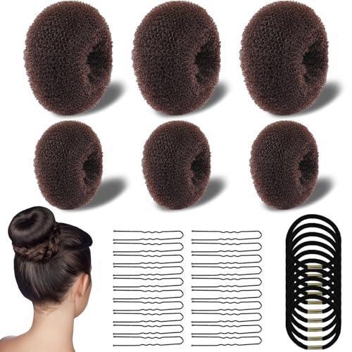 Deepton 36 Stück Duttkissen Klein Groß,...