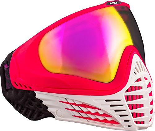 Virtue VIO Contour Thermal Paintball Goggles/Masks - White Ruby