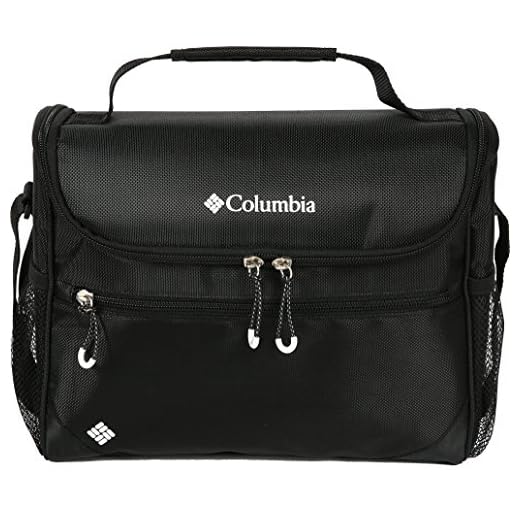 Columbia Badger Ridge Insulated Baby Food and Bottle Tote, Black