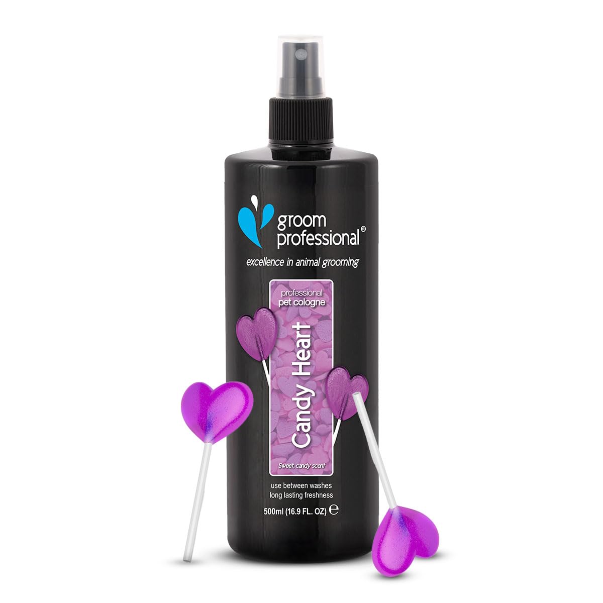 Groom Professional Colonia de corazón de San Valentín, 500 ml