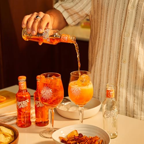 APEROL SPRITZ l Liköre italienischer Aperitif servierfertig, italienischer Aperitif oder als Cocktail, 10,5% Vol. 3 x 0,200 l