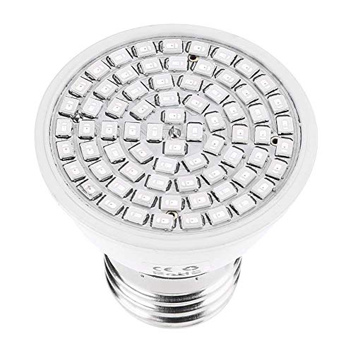 Grow Light Bulb for Indoor Plants, 36W E27 LED Plant Grow Light Bulb, Full Spectrum 72 LEDs SMD2835 LED Grow Light Plant Flower Hydroponic Bulb, AC220V