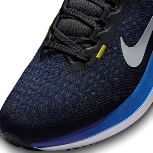 Nike Men's Air Winflo 10 Breathable Mesh Running Shoes Sneaker (Black/Wolf Grey/Racer Blue, US Footwear Size System, Adult, Men, Numeric, Medium, 10.5)4