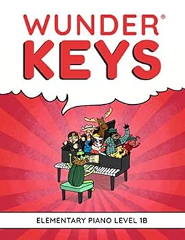 Paperback WunderKeys Elementary Piano Level 1B Book