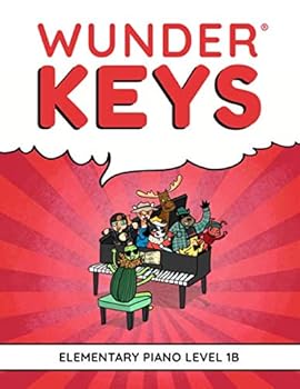 Paperback WunderKeys Elementary Piano Level 1B Book