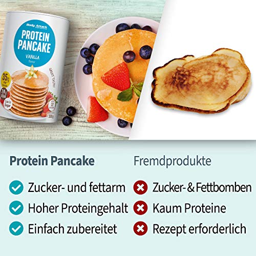 Protein Pancake Mix von Body Attack – Eiweißpulver für Pfannkuchen