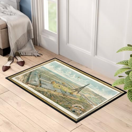 Paillasson Paris Exposition 1889 - Tapis Tour Eiffel Qualit - 3