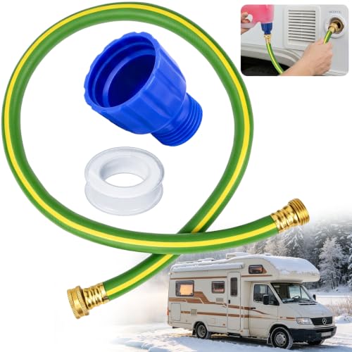 Image of 3 /4 inch RV Auto Winterizing Antifreeze Bottle Adapter Kit for Camper Trailer