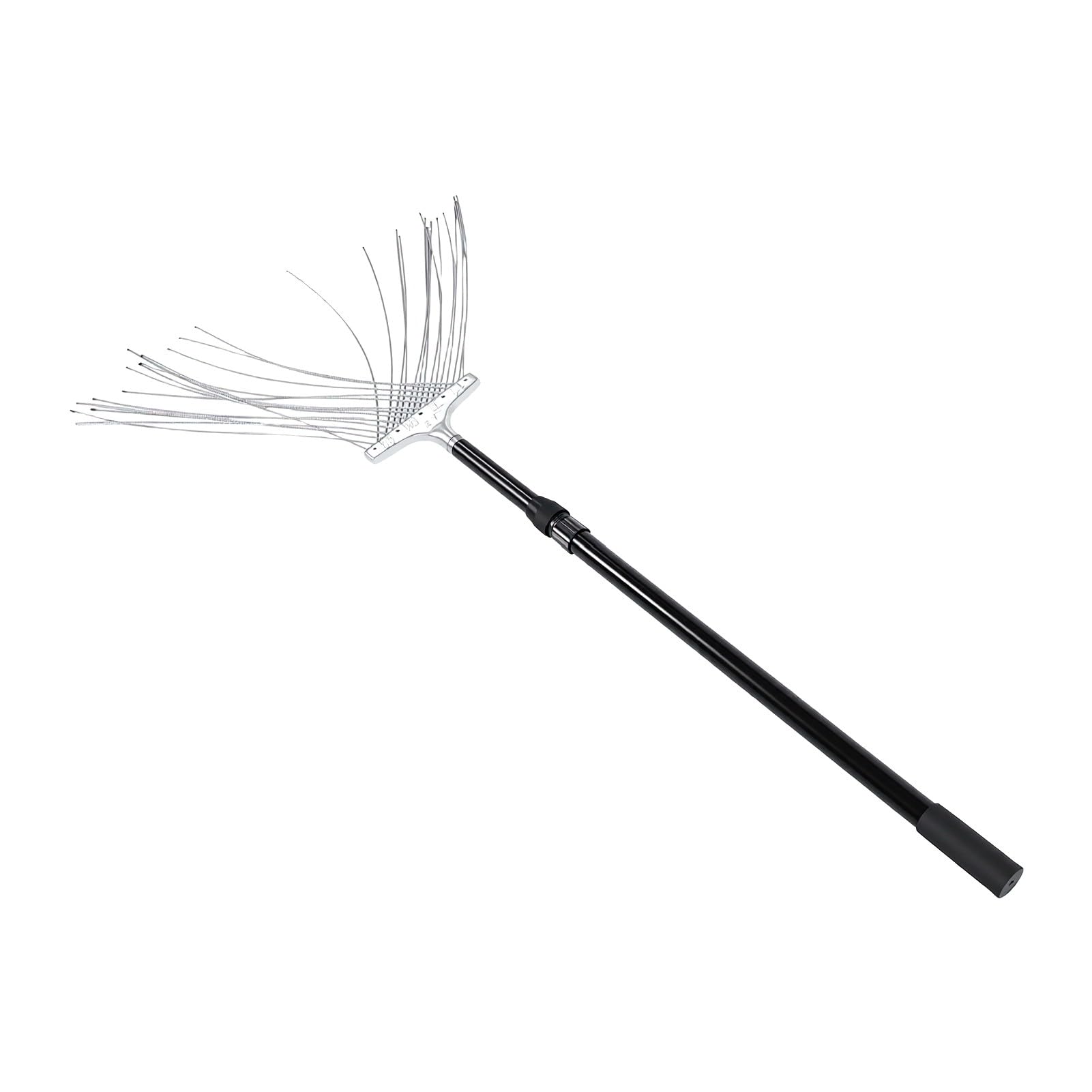 Luocute Fregona para Extintor, Poste Telescópico de 130 Cm | Acero inoxidable, con bolsa de almacenamiento, para extinción de incendios de pastizales forestales