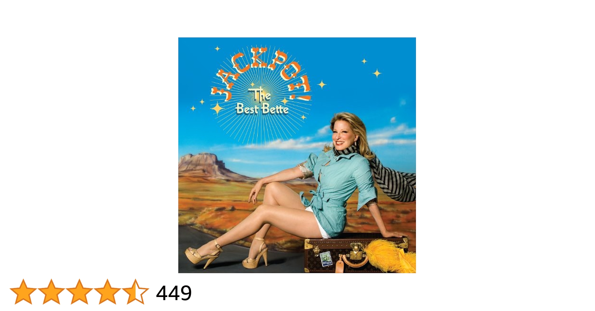 The Best Bette ザ・ベスト・オブ・ベット・ミドラー　貴重盤 CD The Best Bette ザ・ベスト・オブ・ベット・ミドラー 貴重盤 CD