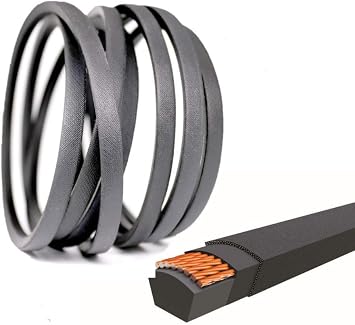 Lawn Mower Tractor RZT 46-inch Deck Belt 1/2" x 120.8" for Cub Cadet 754-06135 754P06135 ZT1-46 and ZT1-46 KH; Craftsman 490-501-C082 CMXGZAM501082 Z530; Troy-Bilt Mustang Z46