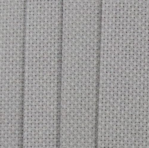 Image of KCS 4 /6 pc of 12 inch x 18 inch 30cmx45cm 16CT Counted Cotton Aida Cloth Cross Stitch Fabric (Medium Grey, 4 pc)
