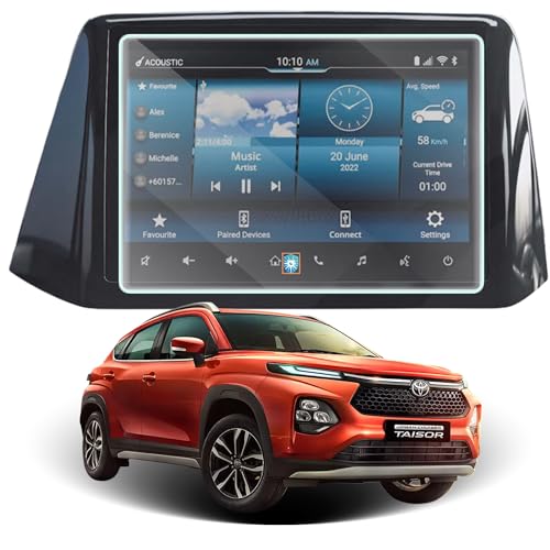 Image of Toyota Taisor (9 Inch) Touchscreen Protector Guard - (Not a Tempered Glass)