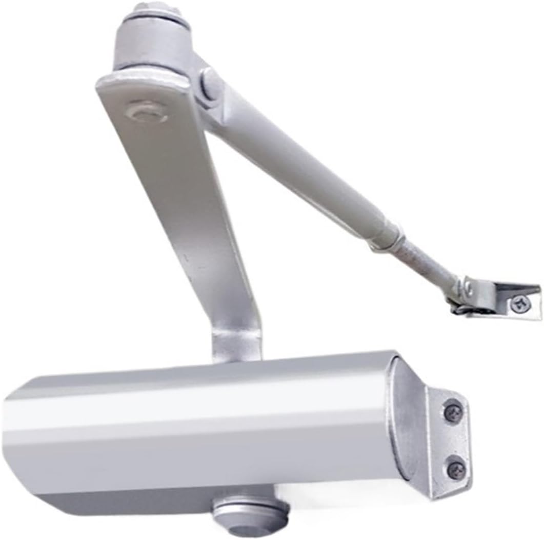 Hydraulic Buffer Door Closer Household Punch-Free Automatic Door Closer 25KG to 85KG Adjustable Speed Door Closing Equipment(A-1)