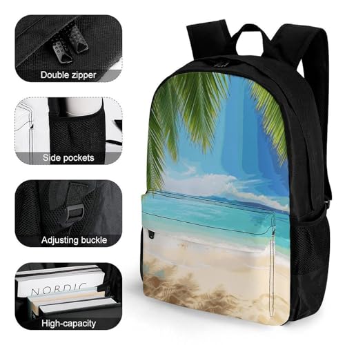 Mochila deportivo casual impermeable VTCTOASY 12.6x6.7x16.1 in miniatura 3