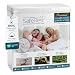 SafeRest King Size Premium Hypoallergenic Waterproof Mattress Protector - Vinyl Free