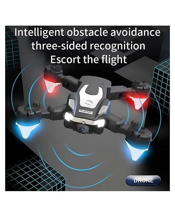 Image of BrUsHlEsS-fOlDaBlE-DrOnE-WiTh-hQ-WiFi-cAmErA-ReMoTe-cOnTrOl-fOr-kIdS-QuAdCoPtEr-wItH-GeStUrE-SeLfIe-fLiPs-bOuNcE-MoDe-aPp-oNe-kEy tAkE-OfF (J-2)