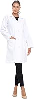 Vista 1 de Natural Uniforms Abrigo médico profesional de manga larga unisex de 40 pulgadas