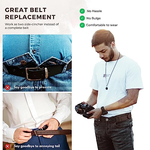 Image of Beltroad No Buckle Belts for Men Women Stretch Sides Belt without Buckle