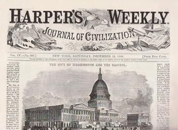 Paperback Harper's Weekly December 15, 1860 Book