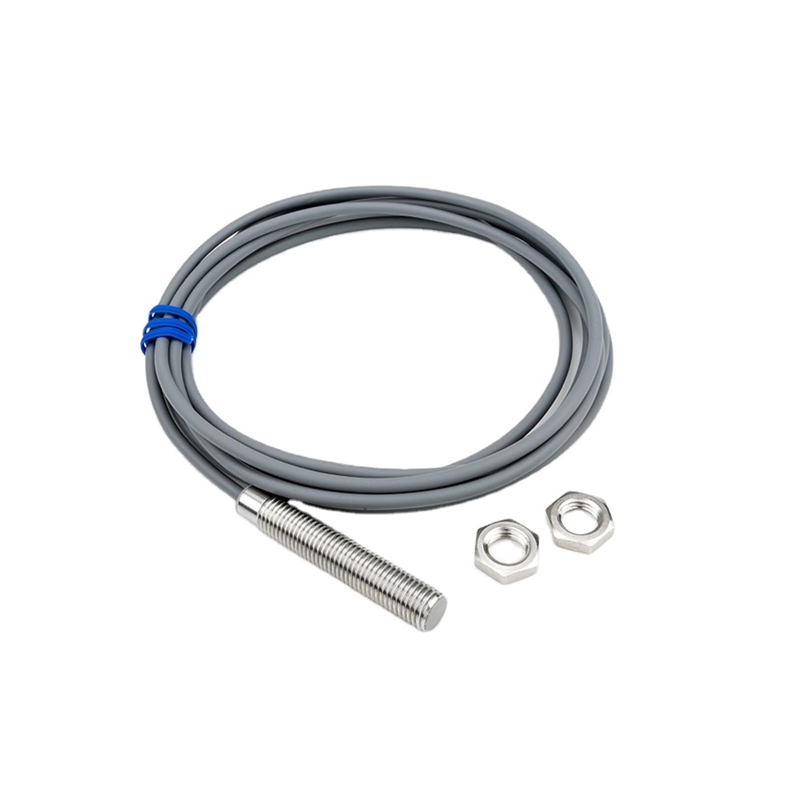 TYBOPHQJ M8 Extended Range Inductive Sensor Max Distance 1-2mm Dual Metal Detection Proximity Switch(M8-non Flush- NPN NO-2MM)