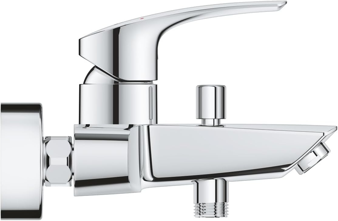 GROHE EUROSMART 33 300 003 Einhebelmischer für Badewanne, Chrom, ohne Ausrüstung
