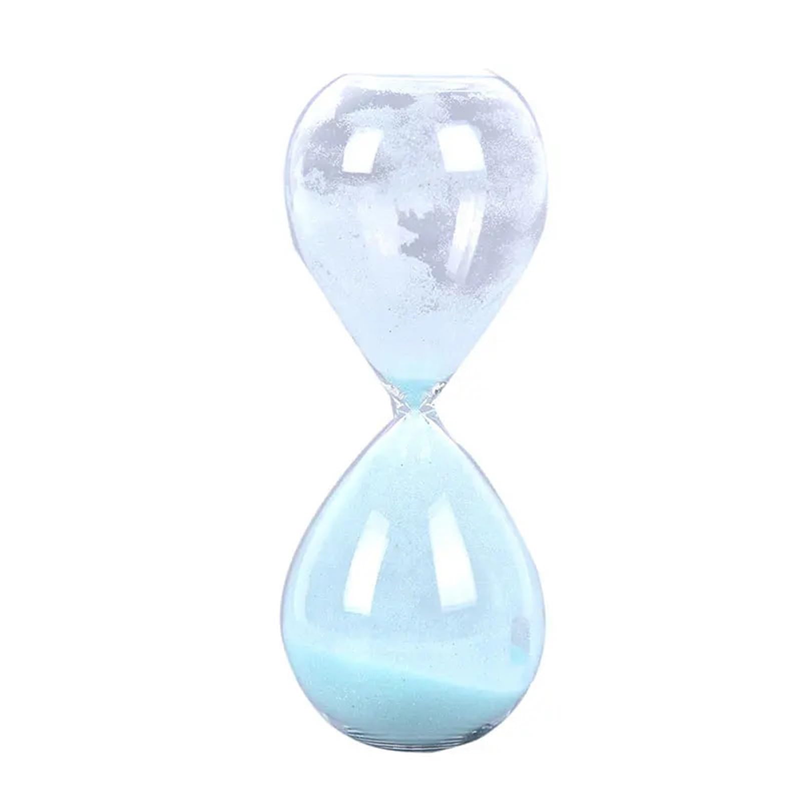MRKU Clessidra con Sabbia, 2 Pezzi, 5 Minuti, Orologio con Sabbia in Vetro Come Decorazioni per la casa