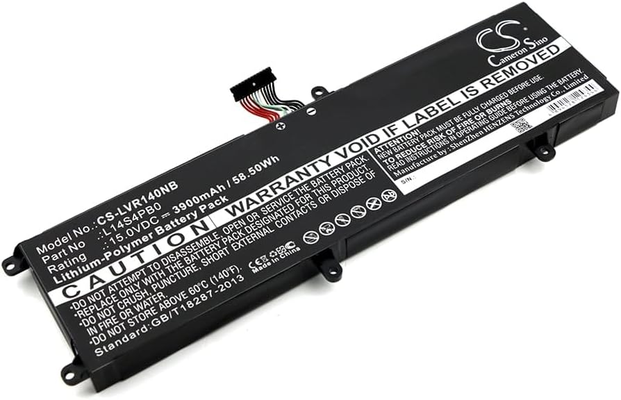 交換用バッテリー Len OVO P/N:5B10H54717、L14M4PB0、L14M4PBO、L14S4PB0、L14S4PB