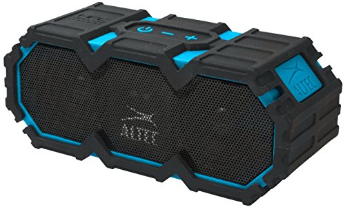 Altec Lansing iMW575 Life Jacket 2 Bluetooth Speaker Waterproof Wireless Bluetooth Speaker, Hands-Free Extended Battery Outdoor Speaker, Ultra-Portable 10ft Range, Blue