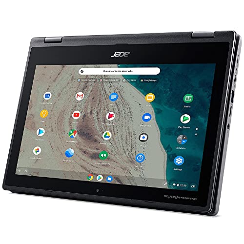 Image of Acer Chromebook Spin 511 (32GB, 4GB RAM) 11.6 inch HD IPS Multi-Touch LCD Panel, Intel Celeron N4020, Chrome OS W /US Warranty (Shale Black)